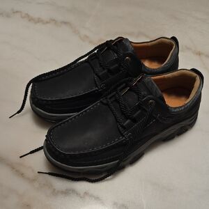 Men's Black Leather Shoes